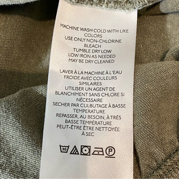 Free People tee shirt size small No Good Alone in Willow Billowy Slightly Crop - Picture 5 of 9